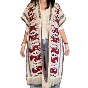 Deer Poncho/Shrug